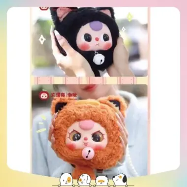 Blind Box Gấu Bông Baby Three Luckycat - Quà Tặng May Mắn Giá Rẻ 130k 7