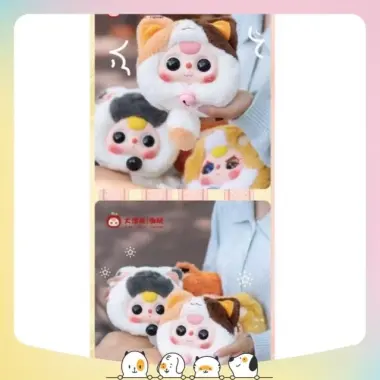 Blind Box Gấu Bông Baby Three Luckycat - Quà Tặng May Mắn Giá Rẻ 130k 8
