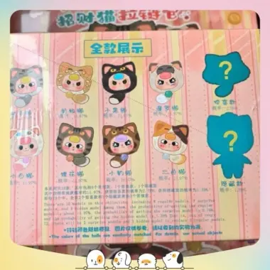 Blind Box Gấu Bông Baby Three Luckycat - Quà Tặng May Mắn Giá Rẻ 130k 10