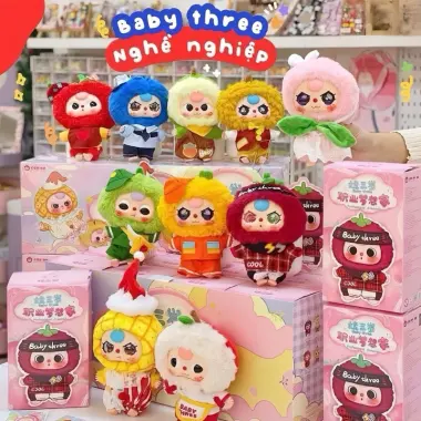 Blindbox BABY THREE NGHỀ NGHIỆP - Mua giá 100k, giảm từ 120k - Bộ sưu tập thú vị 2 Blindbox BABY THREE NGHỀ NGHIỆP - Mua giá 100k, giảm từ 120k - Bộ sưu tập thú vị 2