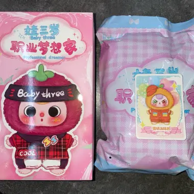 Blindbox BABY THREE NGHỀ NGHIỆP - Mua giá 100k, giảm từ 120k - Bộ sưu tập thú vị 15 Blindbox BABY THREE NGHỀ NGHIỆP - Mua giá 100k, giảm từ 120k - Bộ sưu tập thú vị 15