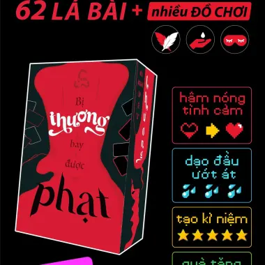 Bộ Bài Tình Yêu XEDU - Tiệc Rượu 18+, Thách Hay Phạt, Quà Cưới Độc, Anniversary 2 Bộ Bài Tình Yêu XEDU - Tiệc Rượu 18+, Thách Hay Phạt, Quà Cưới Độc, Anniversary 2