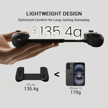 Bộ điều khiển game Zenless Zone Zero - Gamesir X5 Lite giá rẻ chỉ 451k cho tablet và điện thoại 7 Bộ điều khiển game Zenless Zone Zero - Gamesir X5 Lite giá rẻ chỉ 451k cho tablet và điện thoại 7