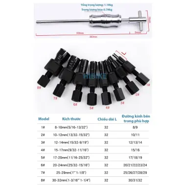 Bộ Dụng Cụ Tháo Bạc Đạn Xe Đạp 9 Món Chất Lượng Giá Rẻ 950k Thay Của Tốt 8 Bộ Dụng Cụ Tháo Bạc Đạn Xe Đạp 9 Món Chất Lượng Giá Rẻ 950k Thay Của Tốt 8