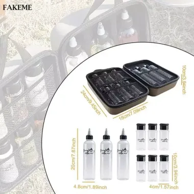 Bộ Lọ Đựng Gia Vị Picnic Bằng PET, EVA Cắm Trại Giảm Giá 360.800đ 6