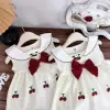 Bộ Quần Áo Bé Gái Áo Quần Bí In Hình Nấm Sóc Chất Đũi Lụa Mềm Mát Giá Rẻ 179k 7