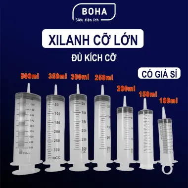 Bơm Xilanh 500ml Cỡ Lớn - Ống Tiêm 500cc Giá Rẻ 109000đ 8 Bơm Xilanh 500ml Cỡ Lớn - Ống Tiêm 500cc Giá Rẻ 109000đ 8