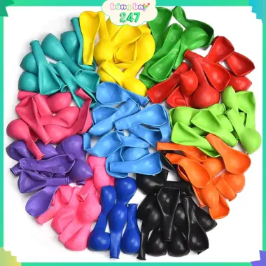 Bóng Bay Trang Trí Sinh Nhật Happy Birthday - 100 Bóng Bay Giá Rẻ 10