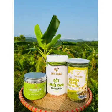 Bột Chuối Xanh QNA Farm 100% Chuối Rừng Nguyên Chất Giàu Chất Xơ 500g Giá Tốt 3