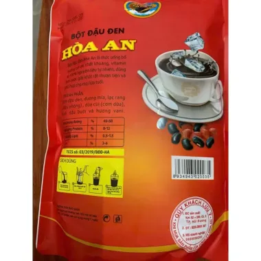 Bột Đậu Đen Hòa An 500g Siêu Ngon Giá Tốt 43.500đ - Đậu Đen Nguyên Chất Chính Hãng Bột Đậu Đen Hòa An 500g Siêu Ngon Giá Tốt 43.500đ - Đậu Đen Nguyên Chất Chính Hãng