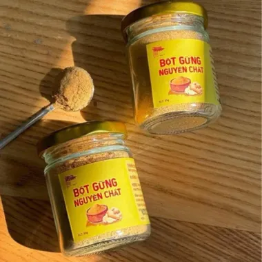 Bột Gừng Huế Nguyên Chất 100% - Giá Tốt 38.500đ - Sản Xuất Tại Huế 5 Bột Gừng Huế Nguyên Chất 100% - Giá Tốt 38.500đ - Sản Xuất Tại Huế 5