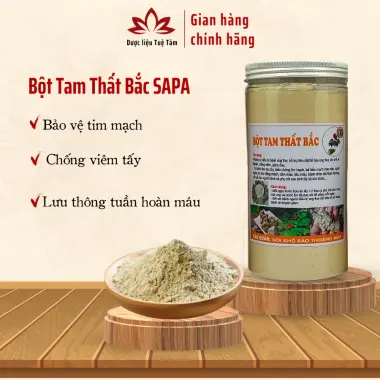 Bột Tam Thất Bắc SAPA Chính Hãng - Củ To Thơm Chuẩn, Giá Tốt 75k 2