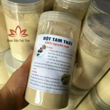 Bột Tam Thất Bắc SAPA Chính Hãng - Củ To Thơm Chuẩn, Giá Tốt 75k 5