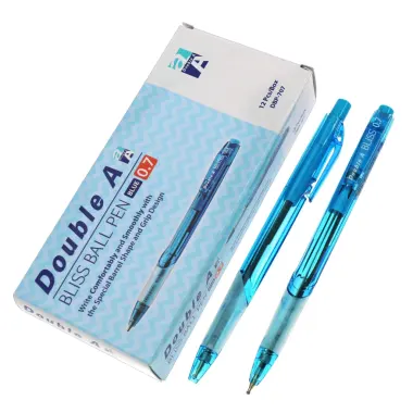 Bút Bi Bấm Double A Alpine DBP-507-BB 0.7mm Xanh - Giảm 24% còn 21000đ 2