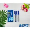 Bút Bi Bấm Mực Dầu Baoke Mực Xanh Đen 1.0mm B59 Giá Rẻ 50k hộp 12 chiếc 10