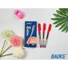 Bút Bi Bấm Mực Dầu Baoke Mực Xanh Đen 1.0mm B59 Giá Rẻ 50k hộp 12 chiếc 12