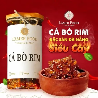 Cá Bò Rim Siêu Cay L'AMER FOOD - Đặc Sản Đà Nẵng - Giảm Giá Còn 94.000Đ
