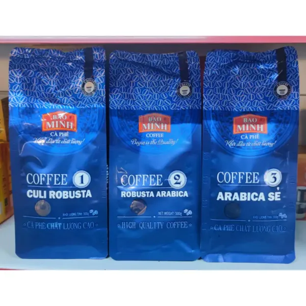 Hình ảnh sản phẩm Cà phê Bảo Minh pha phin chuẩn vị - Túi 500g giá chỉ 87.500đ - Mua ngay!