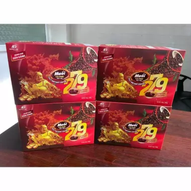 Cà Phê Muối Hòa Tan 279 Giá Rẻ - 45 Gói Chỉ 1000đ, Mua 1 Hộp 16 Gói Tiện Lợi 5
