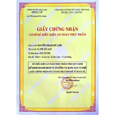 Cà phê Robusta nguyên chất MYANH COFFEE Lâm Đồng 500gr rang mộc tự nhiên giá rẻ chỉ 135k 3 Cà phê Robusta nguyên chất MYANH COFFEE Lâm Đồng 500gr rang mộc tự nhiên giá rẻ chỉ 135k 3
