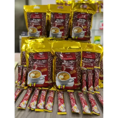 Cà phê sữa hòa tan đường ăn kiêng cho tiểu đường giảm cân Big Coffee 4in1 20 gói giá rẻ