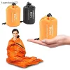 Cá Tuyết khẩn cấp Mylar túi ngủ: nket nhiệt không thấm nước cho cắm trại & đi bộ đường dài 6