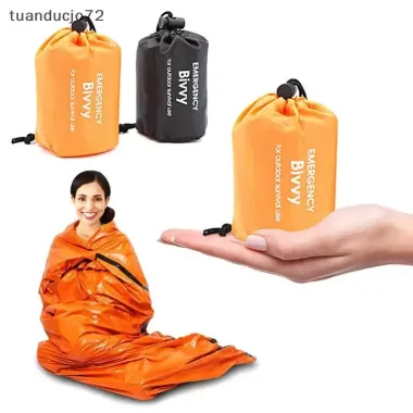 Cá Tuyết khẩn cấp Mylar túi ngủ: nket nhiệt không thấm nước cho cắm trại & đi bộ đường dài