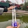 Cần câu UL Hoàng Đế Emperor predator Màu Tím trắng cao cấp dành cho máy đứng và ngang Bắt Cá Câu Cá 3