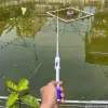 Cần câu UL Hoàng Đế Emperor predator Màu Tím trắng cao cấp dành cho máy đứng và ngang Bắt Cá Câu Cá 4
