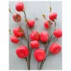 Cành Hồng Giả 7 Quả Dài 92cm Giá Rẻ Chỉ 18.000đ - Cành Quả Mốc Trang Trí 5