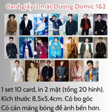 Card bo góc anh trai in yêu cầu HIEUTHUHAI, Quang Hùng, Rhyder - Giảm 19200 còn 15000 VND 16