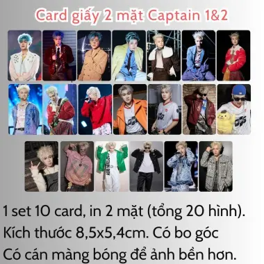 Card bo góc anh trai in yêu cầu HIEUTHUHAI, Quang Hùng, Rhyder - Giảm 19200 còn 15000 VND 28