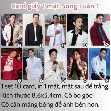 Card bo góc anh trai in yêu cầu HIEUTHUHAI, Quang Hùng, Rhyder - Giảm 19200 còn 15000 VND 62