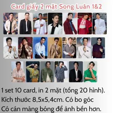 Card bo góc anh trai in yêu cầu HIEUTHUHAI, Quang Hùng, Rhyder - Giảm 19200 còn 15000 VND 64