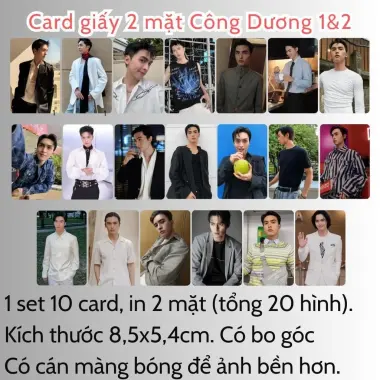 Card bo góc anh trai in yêu cầu HIEUTHUHAI, Quang Hùng, Rhyder - Giảm 19200 còn 15000 VND 82