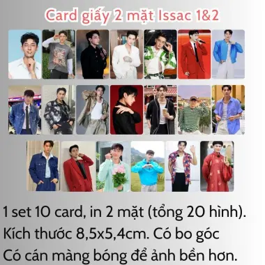 Card bo góc anh trai in yêu cầu HIEUTHUHAI, Quang Hùng, Rhyder - Giảm 19200 còn 15000 VND 91