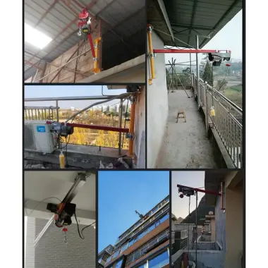 Cẩu Xoay 360 Độ Nâng Hàng 500/1000kg Cần Cẩu Xe Tải Xoay Chuyên Dùng Để Lắp Đặt Trên Xe Ô Tô Nâng Hạ Hàng Hóa 6