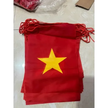 Cờ Dây Tổ Quốc Trang Trí Tết - Cờ Dây Sao Đảng Giá Tốt Cho Lễ Hội Sự Kiện 3