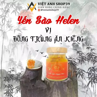 Combo 100 hũ Tặng 20 hũ Yến Sào Helen Khánh Hòa Yến Sào Chưng Sẵn - 70% Yến Nguyên Chất - Hũ 75ml 15 Combo 100 hũ Tặng 20 hũ Yến Sào Helen Khánh Hòa Yến Sào Chưng Sẵn - 70% Yến Nguyên Chất - Hũ 75ml 15