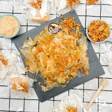 COMBO 5B Bánh tráng phơi sương trộn muối nhuyễn hành phi - Giảm 35% còn 52.000đ 1 COMBO 5B Bánh tráng phơi sương trộn muối nhuyễn hành phi - Giảm 35% còn 52.000đ 1
