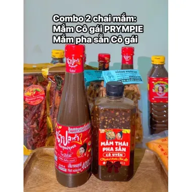 COMBO Mắm Thái Pha Sẵn 350ml + Mắm Cô Gái 400ml Giảm Giá Chỉ 65.000đ 1