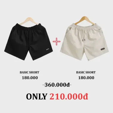 Combo Quần Short Kaki Unisex INSOMNIA Form Ngắn Trên Gối Giảm 40000đ - CB002 Giá Cực Sốc 210000đ 11 Combo Quần Short Kaki Unisex INSOMNIA Form Ngắn Trên Gối Giảm 40000đ - CB002 Giá Cực Sốc 210000đ 11