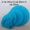 Combo Quạt Giấy Đỏ Cao Cấp Trang Trí Tết - Giảm 20% Còn 19.800đ 4