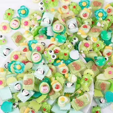 Combo Slime Trong Suốt 10-100 Charm - Phụ Kiện Kẹp Tóc, Handmade & Tiểu Cảnh - Giảm 12.600 còn 10.000đ 4 Combo Slime Trong Suốt 10-100 Charm - Phụ Kiện Kẹp Tóc, Handmade & Tiểu Cảnh - Giảm 12.600 còn 10.000đ 4