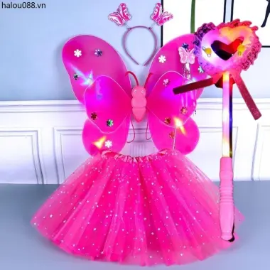 Công chúa đông lạnh Elsa Prom Mặt nạ trẻ em Cô gái Tiệc nửa mặt Halloween Bộ vương miện lông vũ 19
