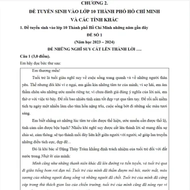 Đắc Lộ Thi 10 Ngữ Văn - Giải Mã 45 Đề Thi Vào 10 Hồ Chí Minh & Lân Cận Giá Shock 180k