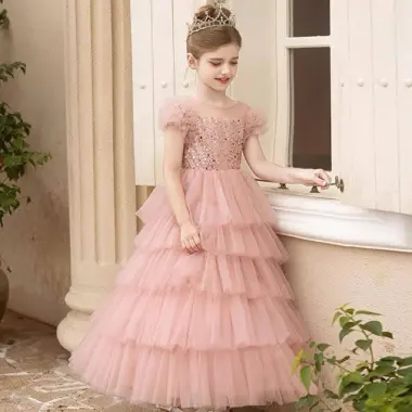 Đầm Dạ Hội Cho Bé Gái Đi Tiệc Cưới, Váy Event Hóa Trang Giảm Giá 980k 3