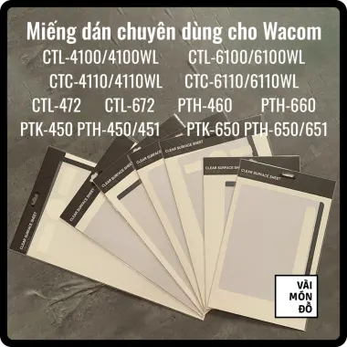 Dán Bảo Vệ Mờ Cho Bảng Vẽ Wacom - Miếng Dán Nhám Chống Trầy Xước Giá Tốt 72250đ 2 Dán Bảo Vệ Mờ Cho Bảng Vẽ Wacom - Miếng Dán Nhám Chống Trầy Xước Giá Tốt 72250đ 2
