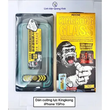 Dán Cường Lực King Kong Chất Lượng Cho iPhone X Đến 15 Pro Max - Giảm Sốc 20% 2
