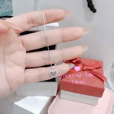 Dây Chuyền Bạc Ta Meri Nữ Xinh - Trái Tim Bạc Cho Meri Giá Cực Sốc 272k 6